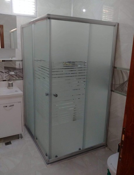 Cam Duşakabin Köşe 100x100